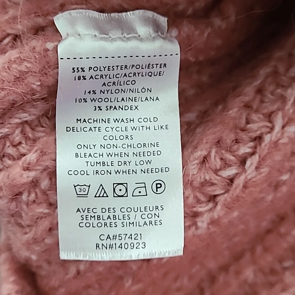 Wool Blend Knit Sweater